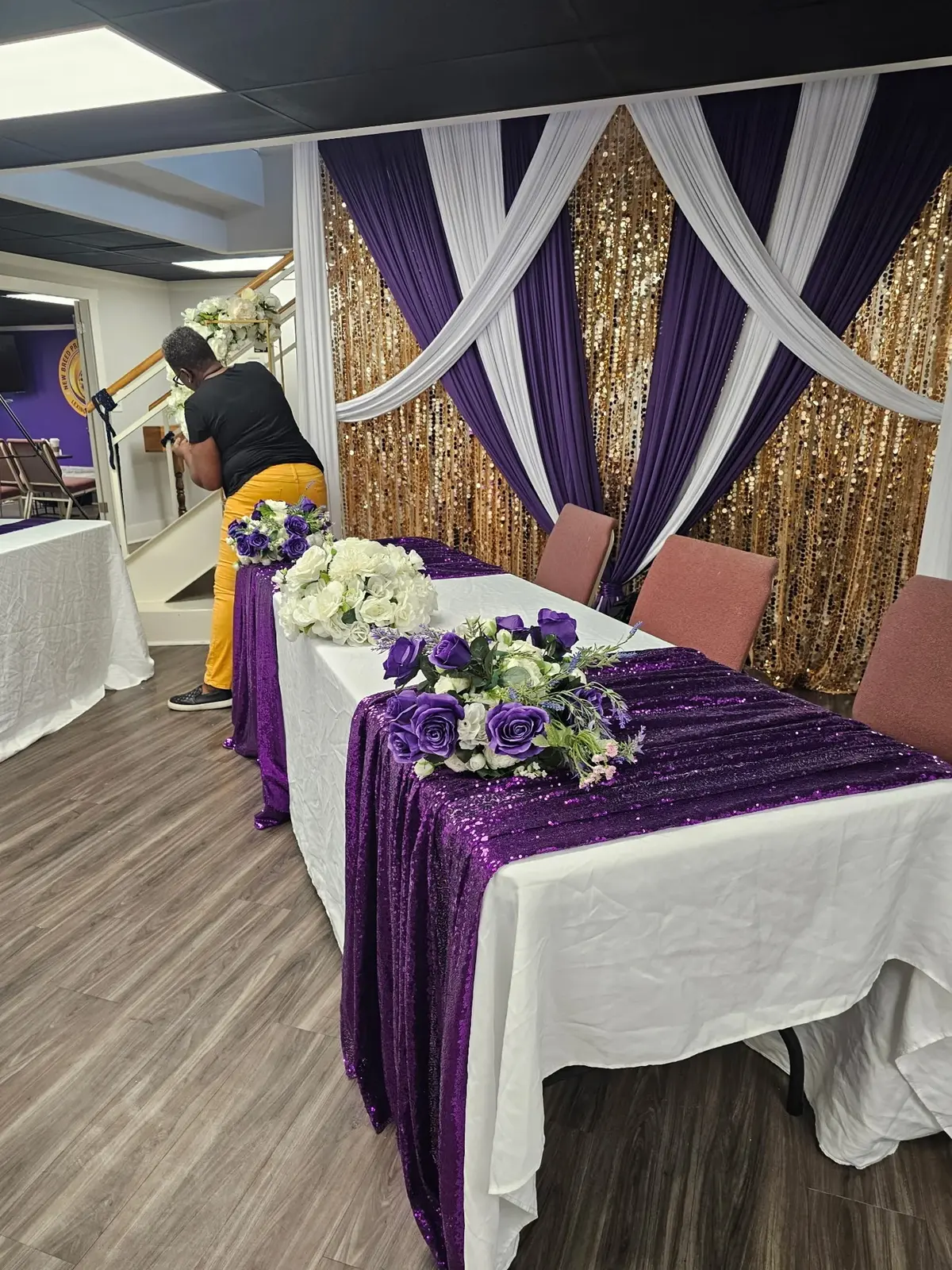 Celebration decor details